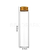 Clear Glass Bottles Bead Containers CON-WH0085-76I-02-1
