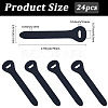 24Pcs Cowhide Zipper Puller Head PURS-GF0001-09C-2