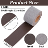 2M PVC Imitation Leather Ribbons SRIB-WH0011-126D-02-2