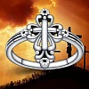 Cross Alloy Finger Rings FS-WGD13AF-01-2
