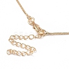 Brass Venetian Chain NJEW-E151-01G-2