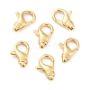 Brass Lobster Claw Clasps KK-D065-03G-1