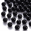 Opaque Acrylic Beads X-MACR-S370-C10mm-S002-1