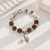 Cute Ceramic Bead Bracelet with Various Colors for Women AE3936-3-1