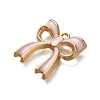 Rack Plating Alloy Enamel Pendants ENAM-S021-04G-A-3