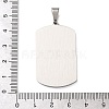 Easter 304 Stainless Steel Pendants STAS-E527-06P-3
