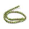 Assembled Synthetic Turquoise and Imperial Jasper Beads Strands G-D0006-C02-8mm-03-2
