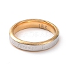 Word Forever Love 201 Stainless Steel Flat Finger Ring for Women RJEW-I089-02GP-2