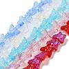 Transparent Glass Beads Strands GLAA-F114-04-1