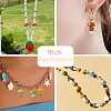 10Pcs 10 Colors Handmade Lampwork Beads LAMP-CJ0002-81-7
