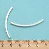 925 Sterling Silver Tube Beads STER-Q191-03B-S-4