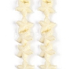 Synthetic Coral Dyed Carved Beads Strands CORA-K009-06B-02-1