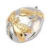 Two Tone 304 Stainless Steel Pendants STAS-K322-18A-GP-2