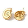 Rack Plating Brass Stud Earrings EJEW-B062-09G-2