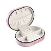 Italian Velvet Double Layers Jewelry Set Storage Zipper Boxes CON-G023-10A-3