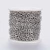 Tarnish Resistant Handmade 304 Stainless Steel Cable Chains STAS-G038-14P-2