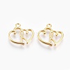 Tibetan Style Alloy Pendants TIBEP-21057-G-NR-2