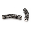 Brass Middle East Rhinestone Beads RB-C1300-1-1