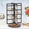 Rotatable Iron Jewelry Display Rack PW-WG65545-01-4