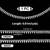 1Yard Alloy Rhinestone Chains AJEW-WH0561-54-2