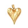 304 Stainless Steel Pendants STAS-H200-25G-06-1