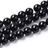 Natural Onyx Beads Strands G-I261-B02-8mm-1