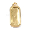 Brass Micro Pave Cubic Zirconia Charms ZIRC-I054-12G-03-3