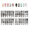 Lace Flower Stainless Steel Nail Art Stamping Plates MRMJ-R082-078-2