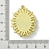 Eco-Friendly Brass Pendants KK-A204-02C-03G-3