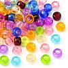 Transparent Acrylic European Beads MACR-YW0002-17-2