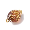 Transparent Acrylic Pendants PALLOY-JF04345-5