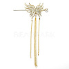 Butterfly Alloy Lady Hair Forks PW-WGCE73E-02-1