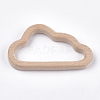 Undyed Wood Linking Rings WOOD-T015-40-2