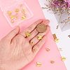 20Pcs 2 Style Rack Plating Brass S Hook Clasps KK-FH0003-91-3
