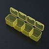 Rectangle Polypropylene(PP) Bead Storage Containers CON-N012-09B-7
