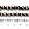 Natural Tibetan Striped Pattern dZi Agate Beads Strands G-B079-B01-01-5