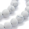 Synthetic Turquoise Beads Strands G-P387-02-10mm-3