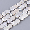 Natural Baroque Pearl Keshi Pearl Beads Strands PEAR-Q015-008-1