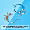 Handmade Lampwork European Large Hole Beads and Glass European Beads LPDL-TA0001-01S-11