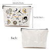 Custom Polycotton Tarot Themed Printed Canvas Storage Bags ABAG-WH0029-137-2