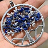 Natural Lapis Lazuli Pendants PW-WGAD641-07-1