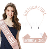 Birthday Crown Shoulder Strap Sets AJEW-WH0162-93-4
