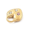 304 Stainless Steel Rhinestone Pendants STAS-D300-01G-17-2