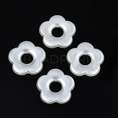 ABS Plastic Imitation Pearl Beads LS-OACR-N008-128-1