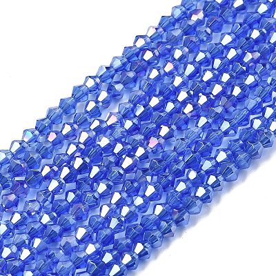 Glass Beads Strands LS-EGLA-S056-3mm-02-1
