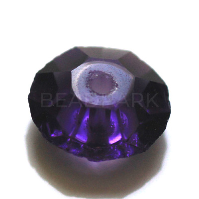 Imitation Austrian Crystal Beads SWAR-F061-3x6mm-27-1