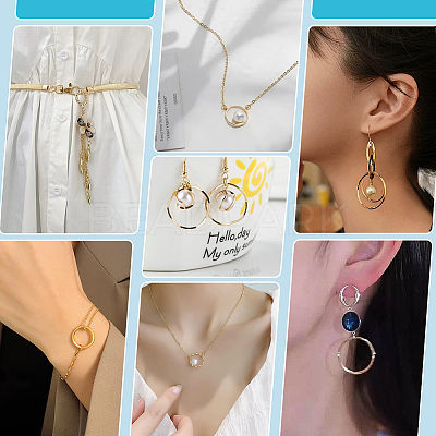250pcs Tibetan Style Alloy Linking Rings FIND-PH0025-01AG-1