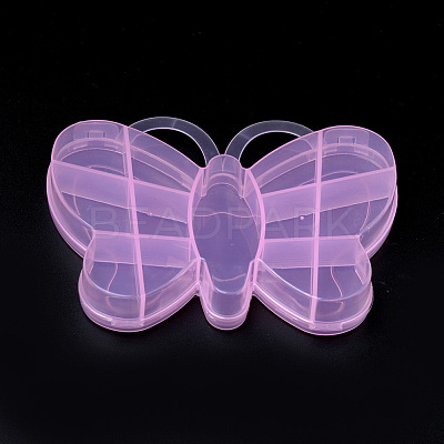 Butterfly Plastic Bead Storage Containers X-CON-Q023-14A-1