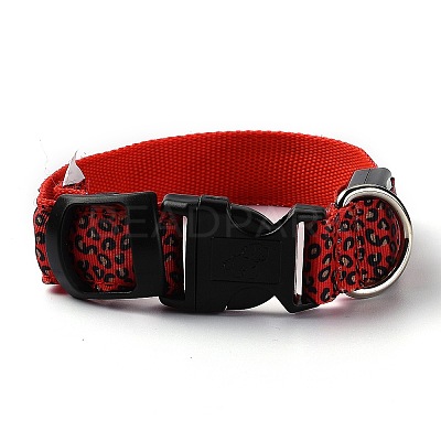 Adjustable Polyester LED Dog Collar MP-H001-A01-1