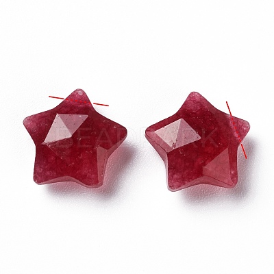 Natural Red Jade Charms G-H241-04H-1